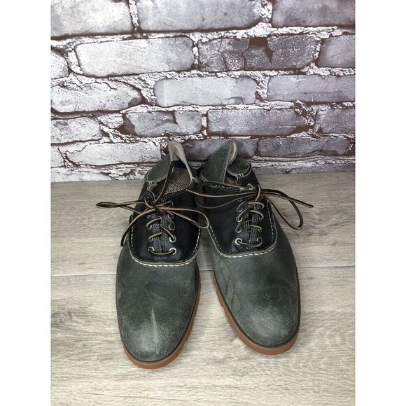 Sperry Top Sider Gray Black Leather Oxfords Lace Up Shoes Men Sz 11.5M US/45EU main image 8